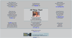 Desktop Screenshot of allthingsthurl.com